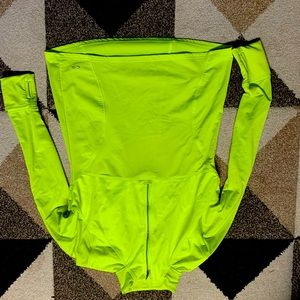 - Neon dry fit top